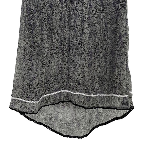 Poupette St. Barths Silk Animal Print Sleeveless Top-Oversized! Fits M - Picture 4 of 14